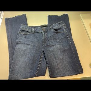 Slim bootcut jeans dark blue